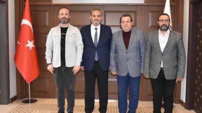 Son dakika bilgilerine göre, Gözden kaçırmayınAFSÜ Rektörü, AFİHAD Yönetimini Makamında