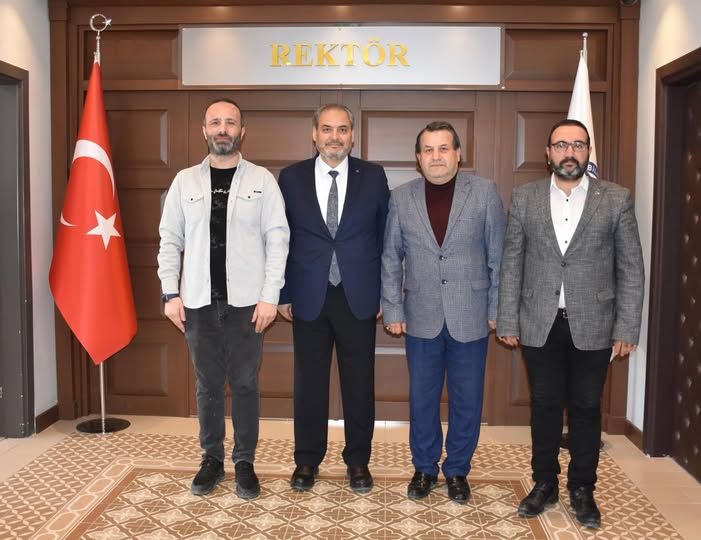 Son dakika bilgilerine göre, Gözden kaçırmayınAFSÜ Rektörü, AFİHAD Yönetimini Makamında