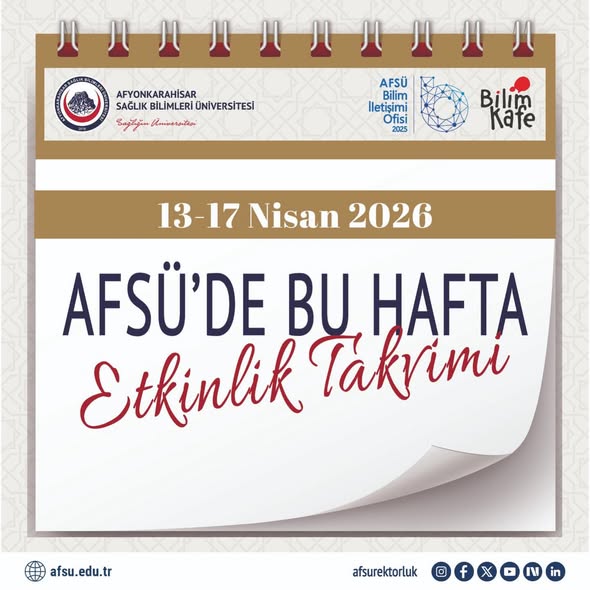 Tüm gözlerin çevrildiği bu gelişmede, AFSÜ’de Yoğun Etkinlik Haftası Başlıyor