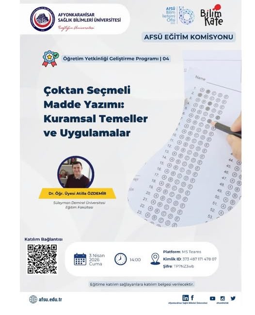 Merakla takip edilen bu gelişmede, Afyonkarahisar Sağlık Bilimleri Üniversitesi (AFSÜ),