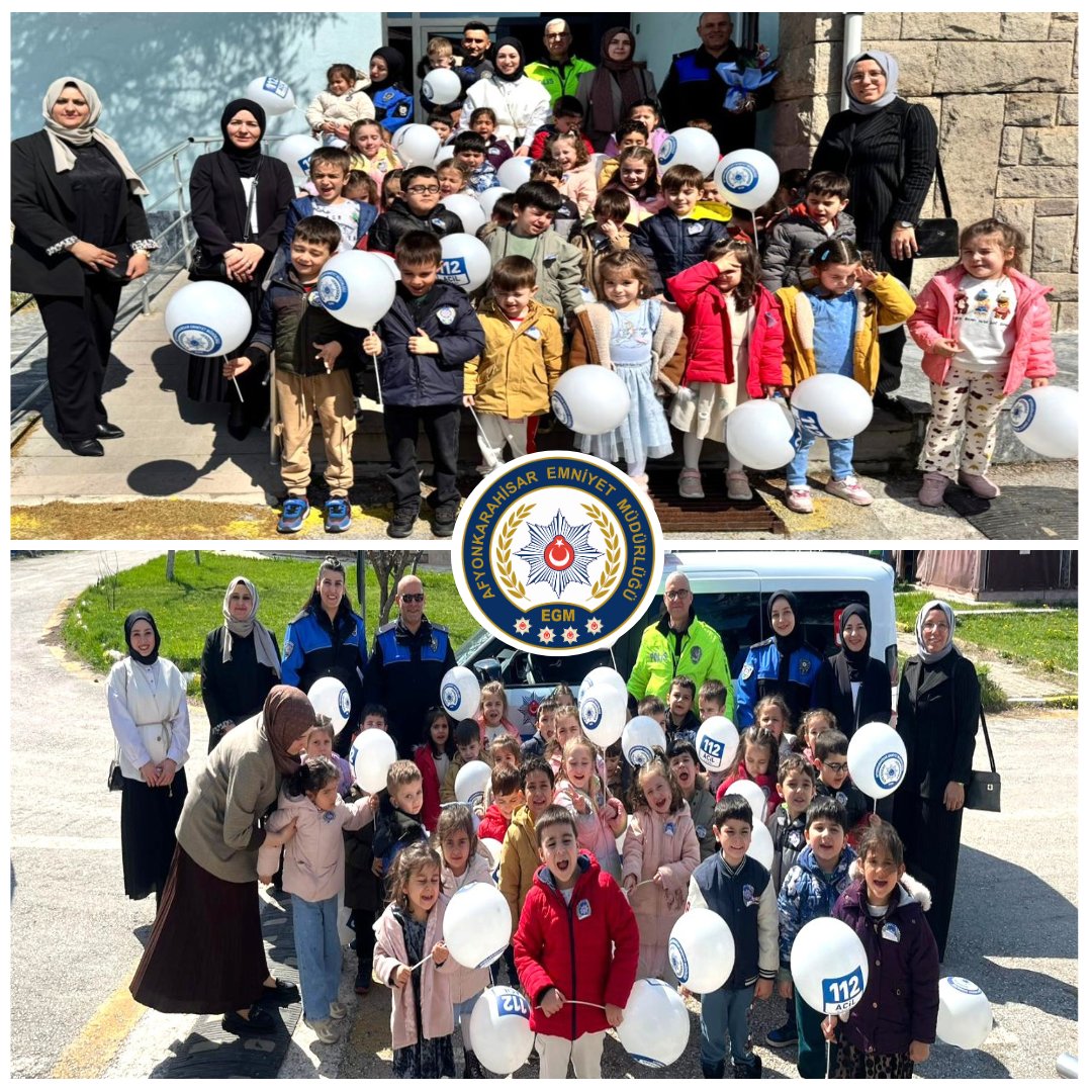 Yapılan açıklamalar doğrultusunda, Afyonkarahisar’da Anaokulu Öğrencilerine Güvenlik Eğitimi Afyonkarahisar Emniyet