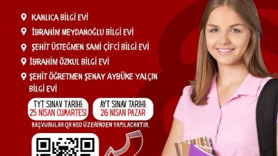 Son dakika bilgilerine göre, Afyonkarahisar Belediyesi, üniversite sınavlarına hazırlanan gençler