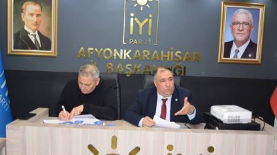 Gündeme gelen son gelişmelere göre, İYİ Parti Afyonkarahisar’da Nisan Ayı
