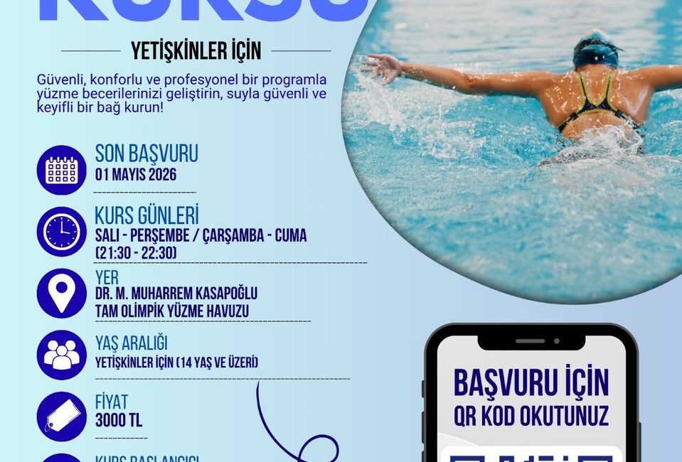 Kamuoyunda büyük yankı uyandıran bu haberde, Afyonkarahisar’da yetişkinler yüzme öğrenme