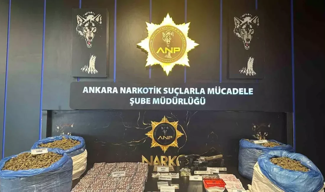 Kamuoyunu yakından ilgilendiren bu haberde, Uyuşturucu Tacirlerine Ağır Darbe Ankara