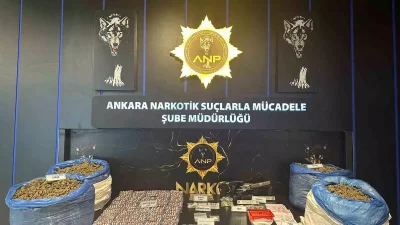 Kamuoyunu yakından ilgilendiren bu haberde, Uyuşturucu Tacirlerine Ağır Darbe Ankara