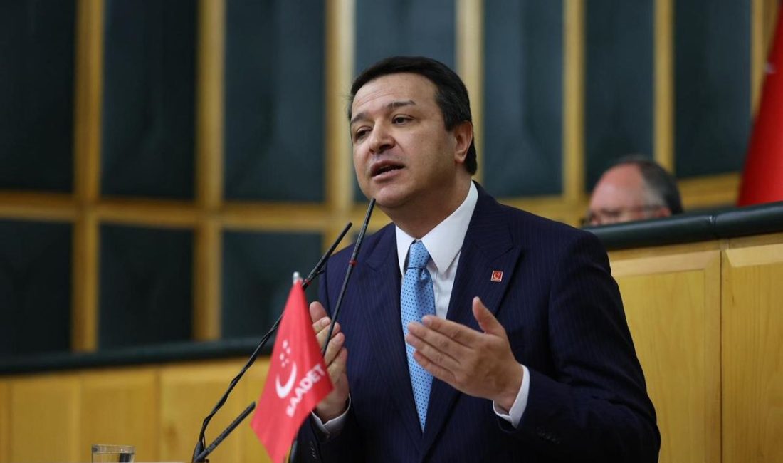 Yapılan açıklamalar doğrultusunda, SAADET Partisi Genel Başkanı’ndan Sert Eleştiriler SAADET