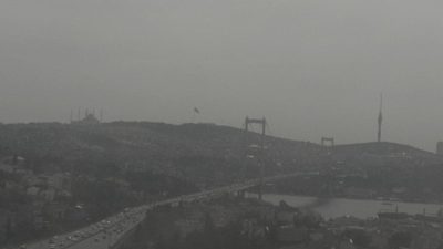 Son dakika bilgilerine göre, Çöl Tozu İstanbul Semalarında Kuzey Afrika’dan