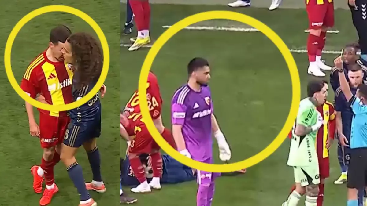 Son dakika bilgilerine göre, Maçın Kritik Anında Yaşanan Tartışma Fenerbahçe,