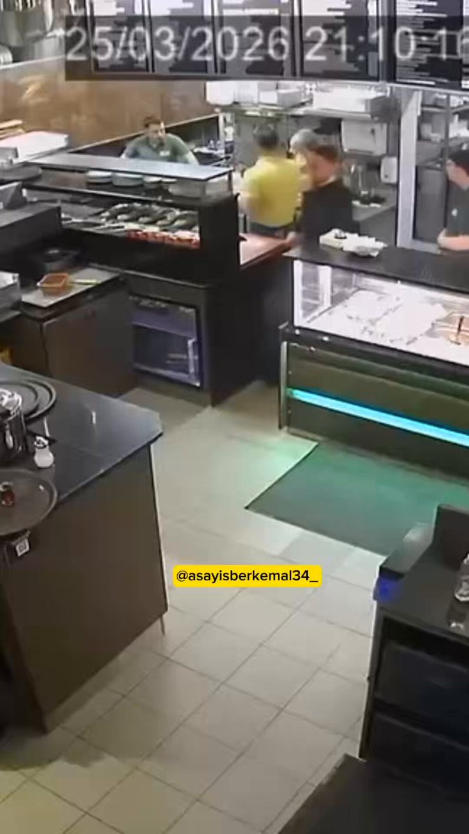 Yetkili kaynaklardan gelen bilgilere göre, Bir restoranda yaşanan panik dolu