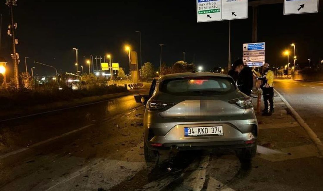 Yapılan açıklamalar doğrultusunda, İstanbul Bakırköy Atatürk Havalimanı yolu üzerinde gece