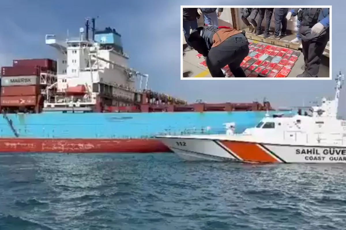 Yetkili kaynaklardan gelen bilgilere göre, İstanbul Açıklarında 106 Kilo Kokain