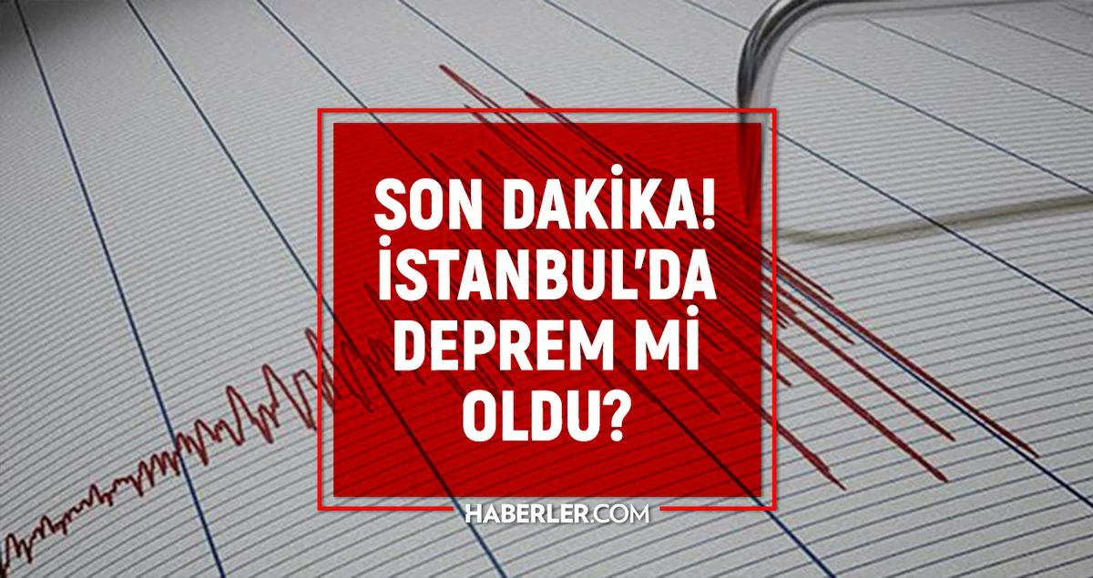 Son dakika bilgilerine göre, İstanbul’da Sabah Sarsıntısı: Deprem Endişesi Yaşandı