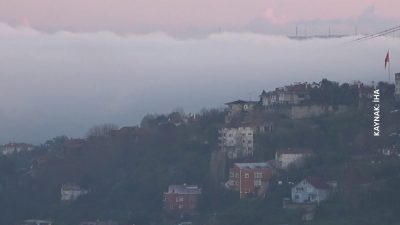 Kamuoyunu yakından ilgilendiren bu haberde, İstanbul’da Sis Köprüyü Görünmez Yaptı