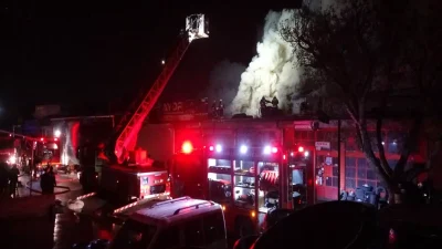 Son dakika bilgilerine göre, Elektrik kontağı kaynaklı yangın 2 saatte