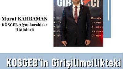 KOSGEB’in Teşebbüscilikteki Rolü Afyon Kocatepe Üniversitesi’nde Kamuoyunu yakından ilgilendiren bu haberde, Gözden kaçırmayınAFSÜ Rektörü Canlı Yayında!