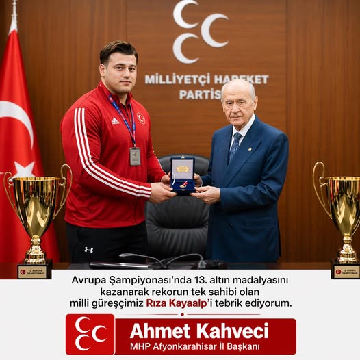 Yapılan açıklamalar doğrultusunda, Afyonkarahisar MHP’den Milli Sporcuya Tam Destek Milliyetçi