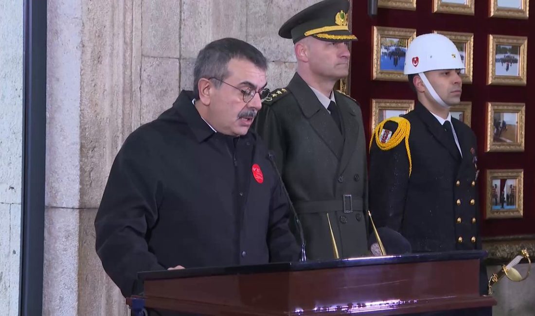 Yetkili kaynaklardan gelen bilgilere göre, Milli Eğitim Bakanı Yusuf Tekin,