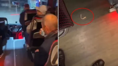 Yapılan açıklamalar doğrultusunda, Otobüste Yaşanan Komik Anlar Kameralara Yansıdı Şehirler