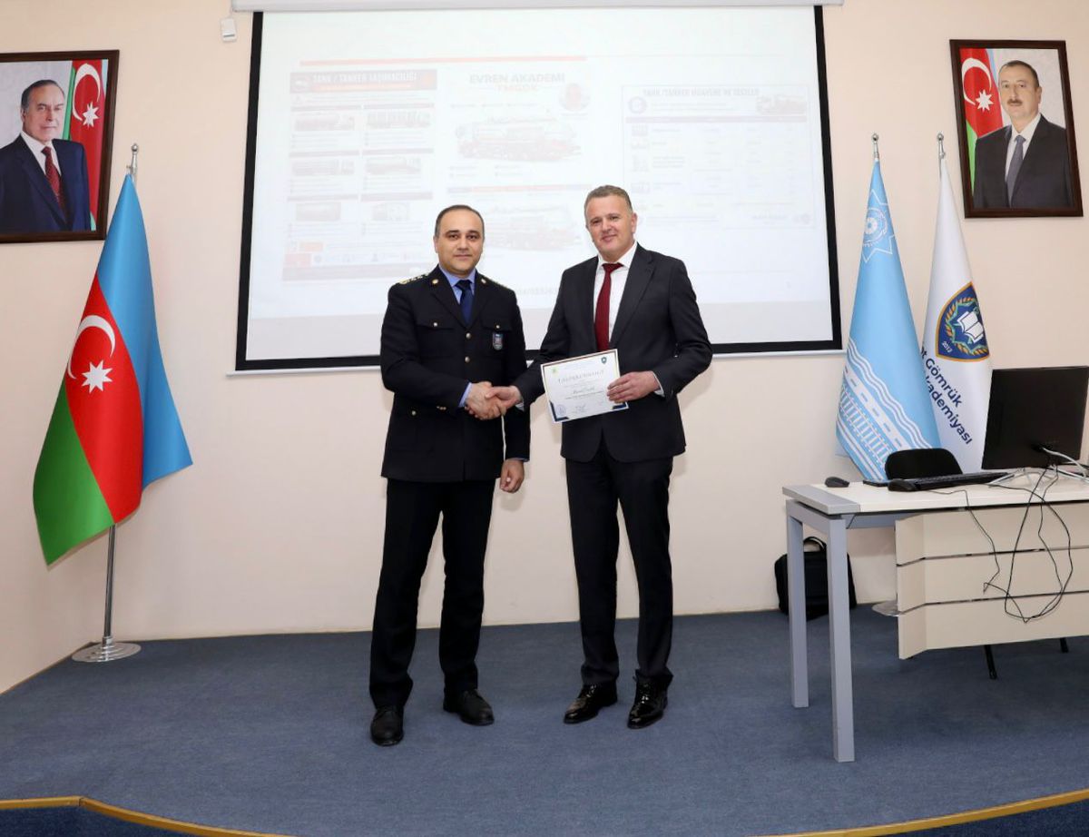 Son dakika bilgilerine göre, Azerbaycan’da Tehlikeli Madde Eğitim Programı Tamamlandı