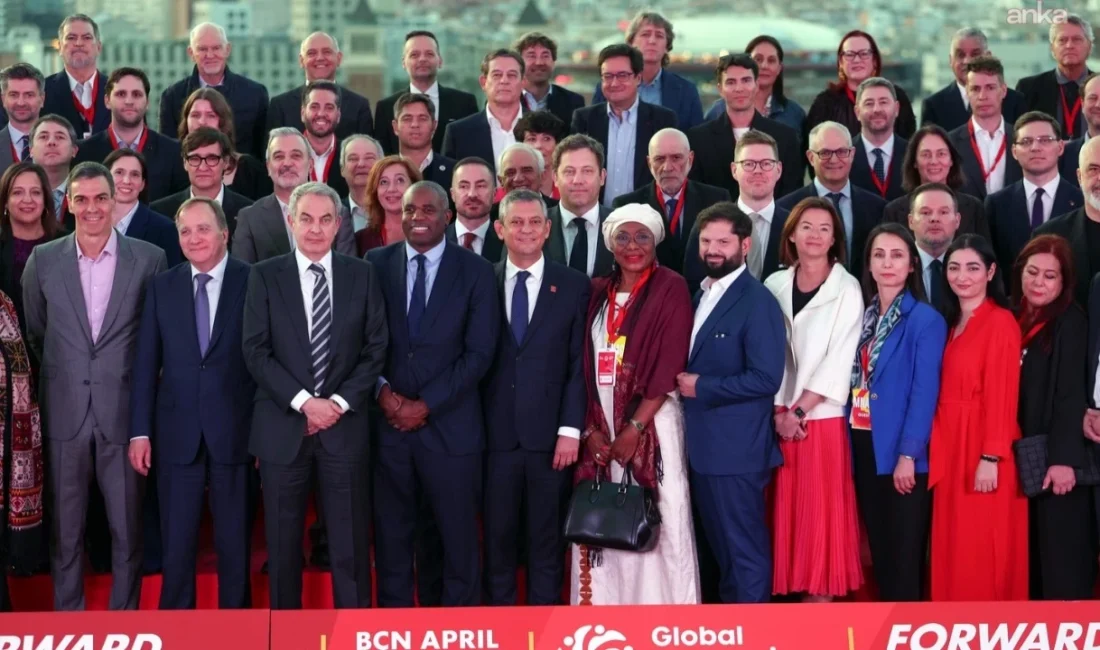 Son dakika bilgilerine göre, CHP Genel Başkanı ve Sosyalist Enternasyonal