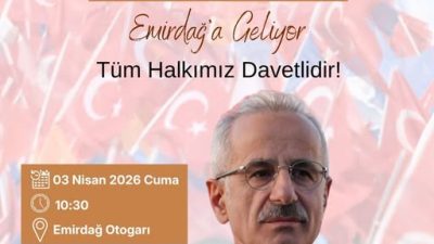 Kamuoyunda büyük yankı uyandıran bu haberde, Ulaştırma Bakanı Uraloğlu, Emirdağ’da