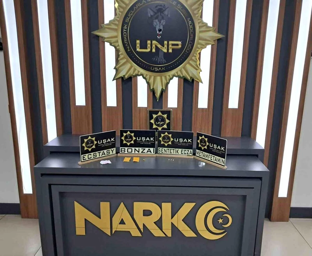 Son dakika bilgilerine göre, Uşak’ta uyuşturucuyla mücadelede operasyon Uşak İl