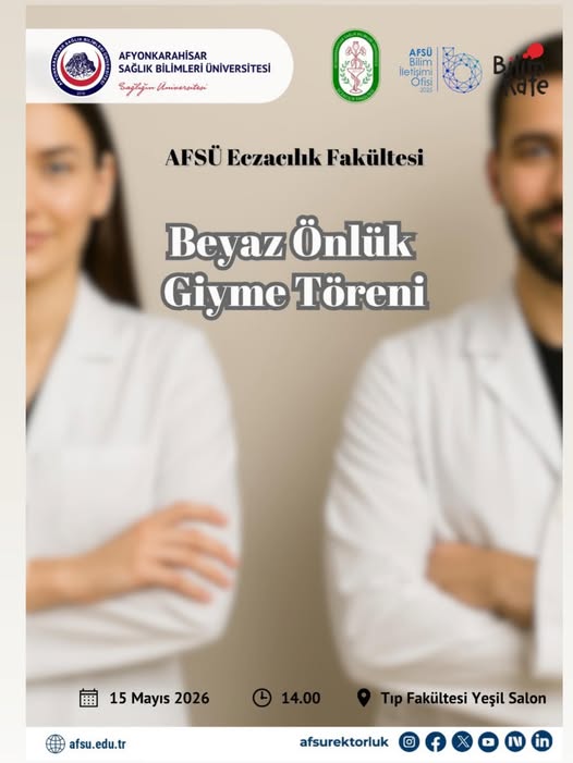 Yetkili kaynaklardan gelen bilgilere göre, AFSÜ Eczacılık Fakültesi’nde Anlamlı Tören.