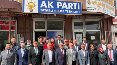 Kamuoyunu yakından ilgilendiren bu haberde, AK Parti’den Tatarlı Beldesi’nde Teşkilat