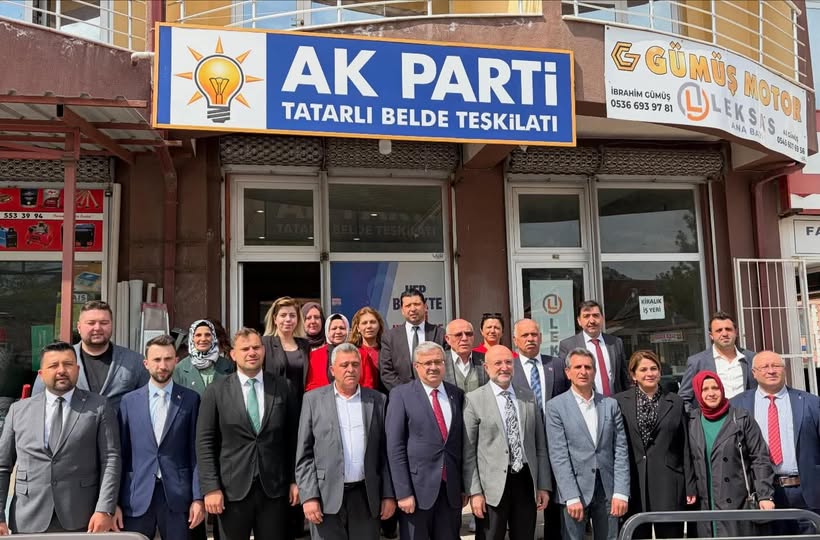 Kamuoyunu yakından ilgilendiren bu haberde, AK Parti’den Tatarlı Beldesi’nde Teşkilat
