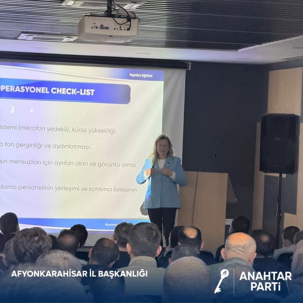 Merakla takip edilen bu gelişmede, Afyonkarahisar’da Teşkilat Eğitimi Düzenlendi Anahtar