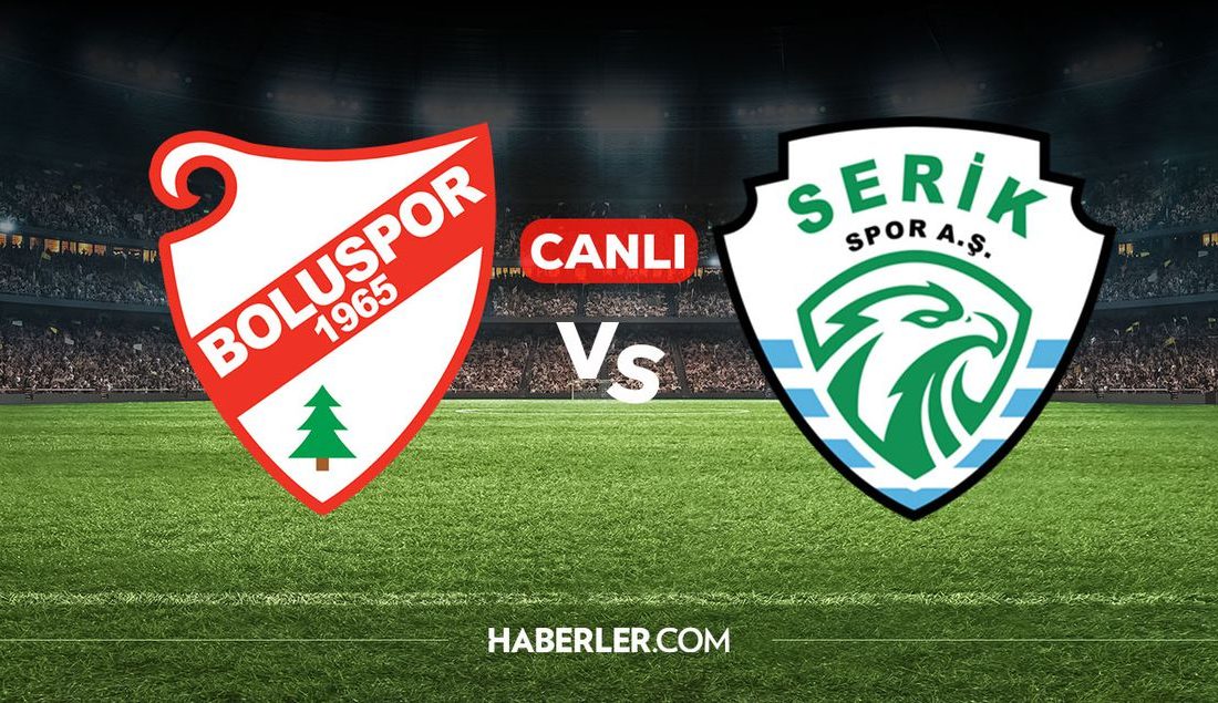Kamuoyunu yakından ilgilendiren bu haberde, Boluspor – Serik Belediyespor Maçı
