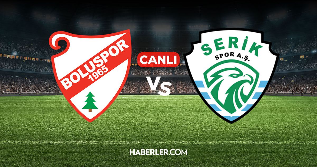 Kamuoyunu yakından ilgilendiren bu haberde, Boluspor – Serik Belediyespor Maçı