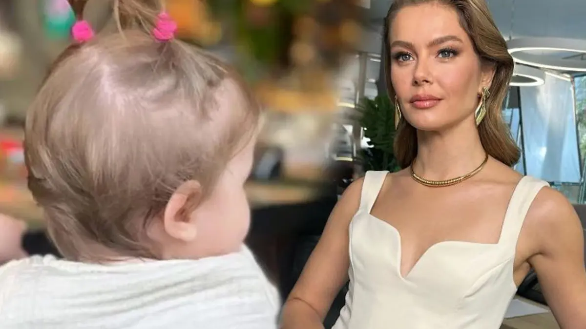 Yetkili kaynaklardan gelen bilgilere göre, Oyuncu Burcu Biricik, kızı Luna