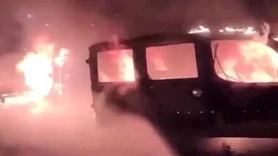 Kamuoyunda büyük yankı uyandıran bu haberde, Bursa’da Araç Yangını Paniği.