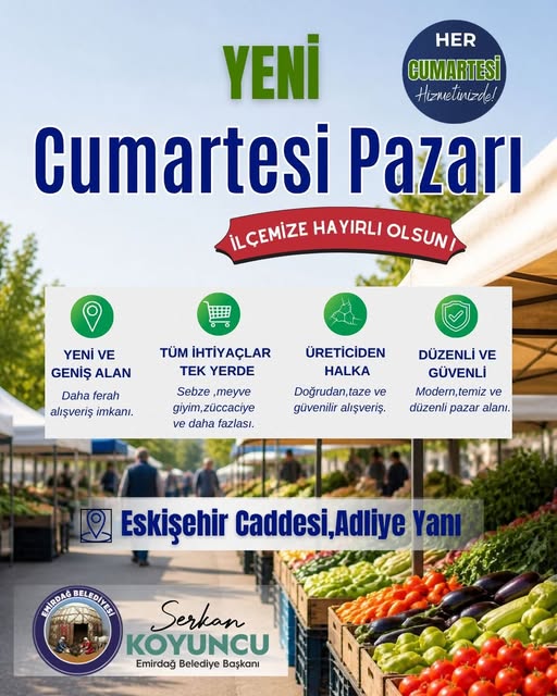 Gündeme gelen son gelişmelere göre, Vatandaş Katılımıyla Belirlenen Yeni Pazar