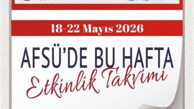 Merakla takip edilen bu gelişmede, Afyonkarahisar Sağlık Bilimleri Üniversitesi (AFSÜ),