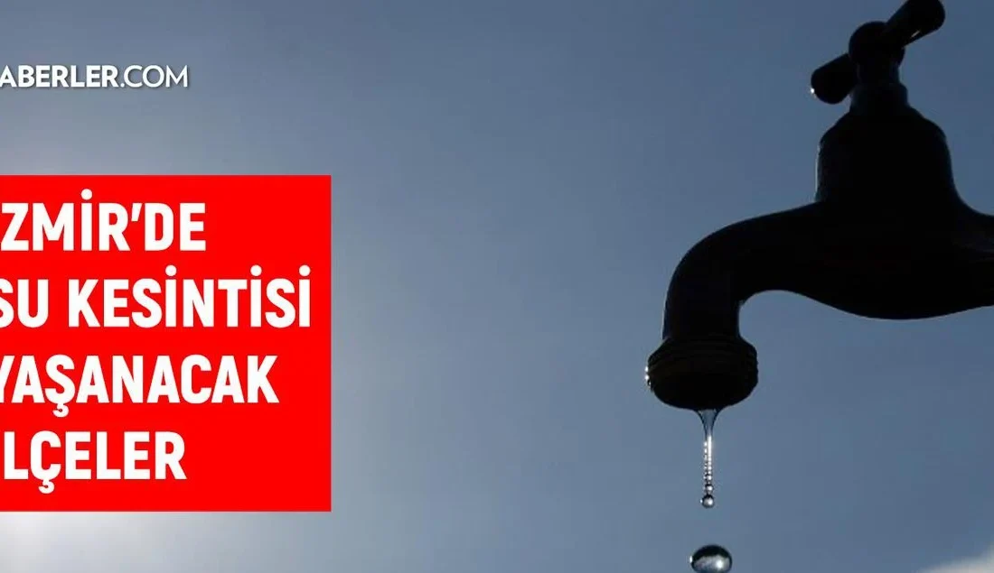 Kamuoyunda büyük yankı uyandıran bu haberde, İzmir’de Su Akışı Kesiliyor: