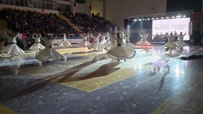 Konya Büyükşehir Belediyesi bünyesinde faaliyet gösteren Sema Topluluğu, gerçekleştirdiği son