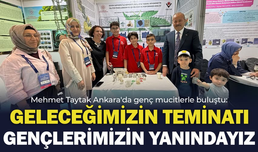 Yapılan açıklamalar doğrultusunda, MHP’li Taytak’tan Genç Mucitlere Destek Ziyareti. MHP’li