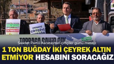 Kamuoyunda büyük yankı uyandıran bu haberde, Afyonkarahisar’da Saadet Partisi İl