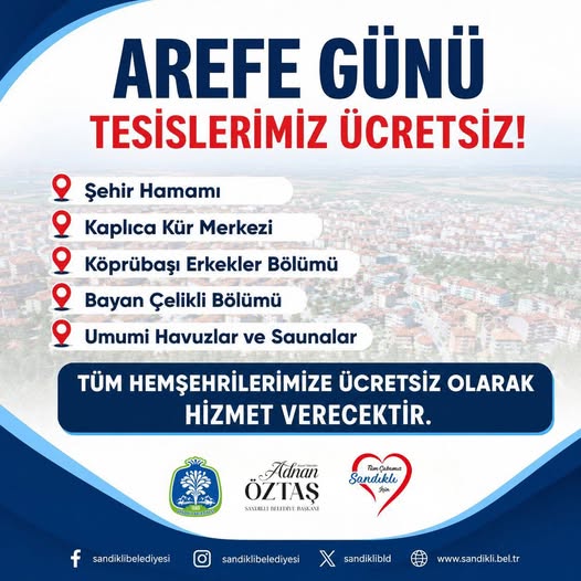 Merakla takip edilen bu gelişmede, Sandıklı Belediye Başkanı’ndan Hayırlı Hafta