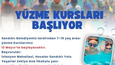 Yapılan açıklamalar doğrultusunda, Sandıklı Belediyesi, gençlerin yaz tatilini verimli geçirmesi