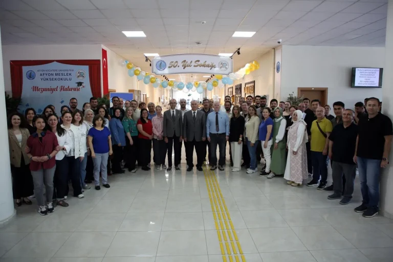 Afyon MYO’da “50. Yıl Sokağı” Açıldı