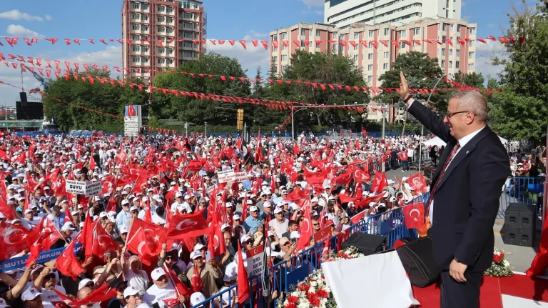 Tandoğan Meydanı’nda Birlik Mesajı Verildi