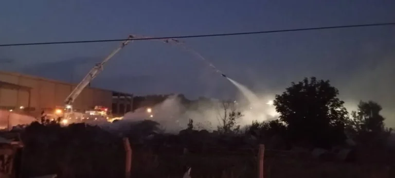 Afyon OSB’deki Yangın Kontrol Altına Alındı