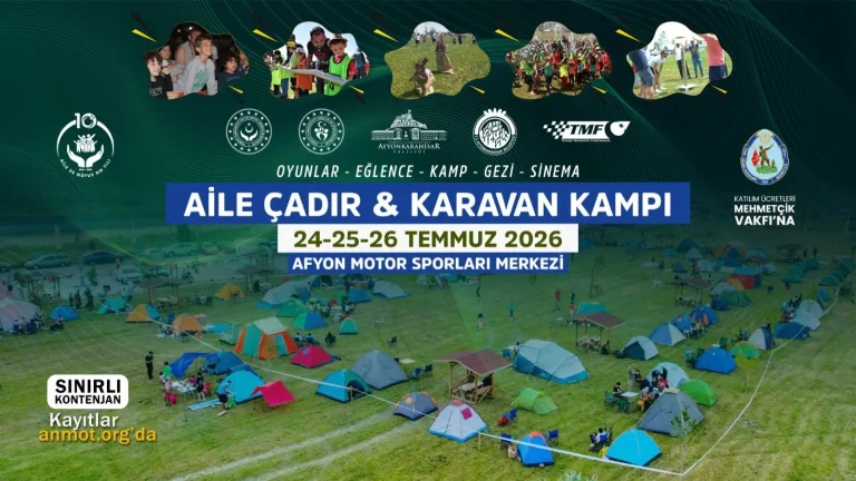 “Aile Çadır ve Karavan Kampı” Başlıyor!