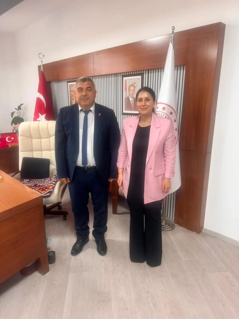Konfederasyon Başkanından İl Milli Eğitim Müdürüne Ziyaret