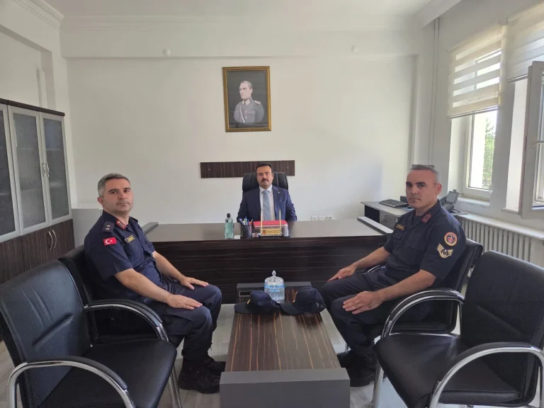 Yeni Kaymakam’dan Jandarma’ya Ziyaret