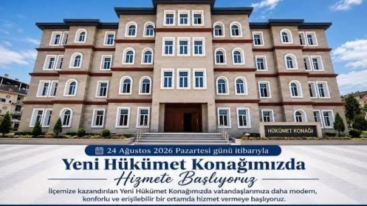 Emirdağ’da Yeni Hükümet Konağı Hizmete Başlıyor